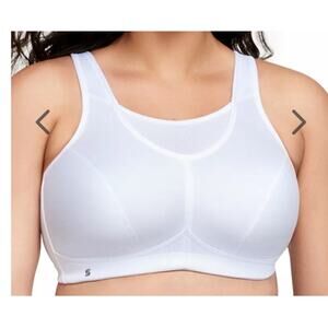 Glamorise sports bra 1066 No-Bounce Camisole white size 36G